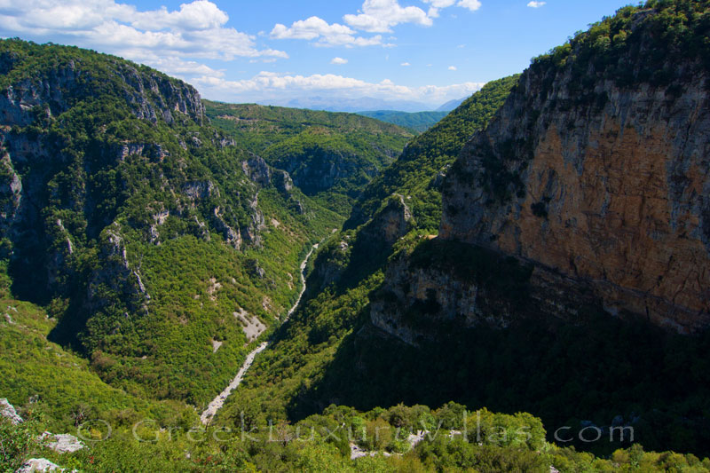 Vikos gorge in Zagoria