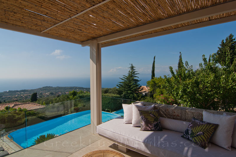 Modern villa with private baby pool in Lefkas