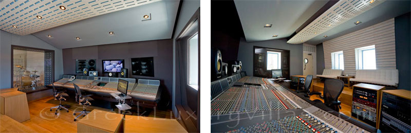 The Black Rock Recording Studio in Santorini