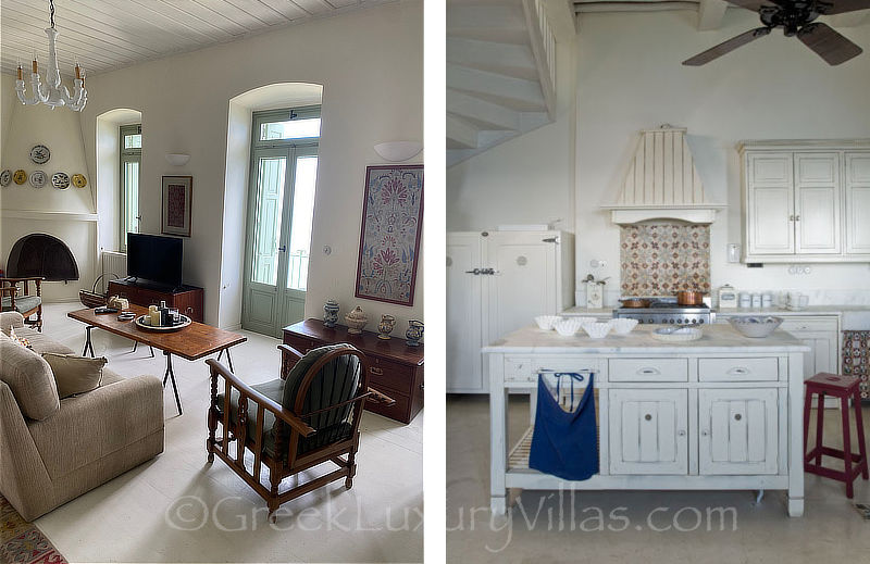 Skyros traditional luxury villa in Chora
