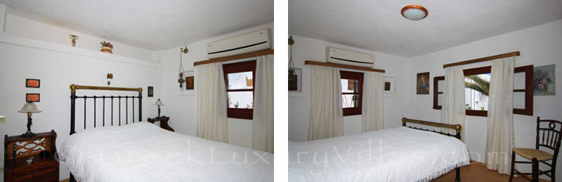 Skyros traditional villa double room