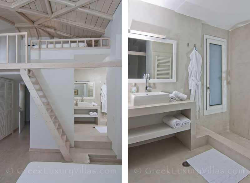 Bedroom of Luxury Villa in Andros