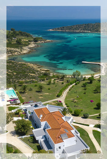 Large Villa on the Beach on Exclusive Island Estate