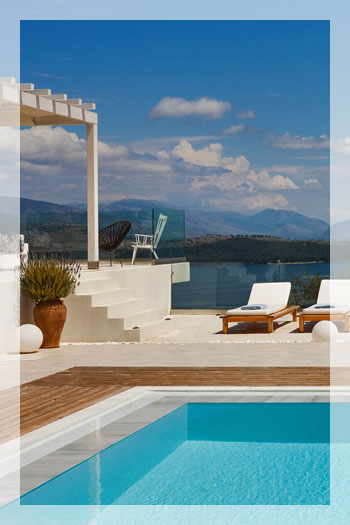 Luxuriöse Villa mit 6 Schlafzimmern und beheizten Pool auf Korfu