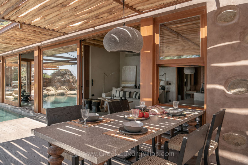 natürliches Gefühl Strandhaus mit zwei Schlafzimmern und Pool Kreta