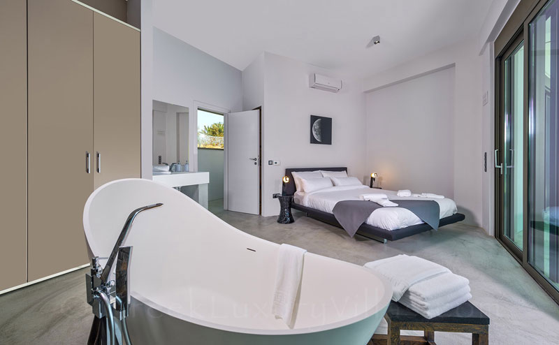 Master Bedroom of the modern luxury villa