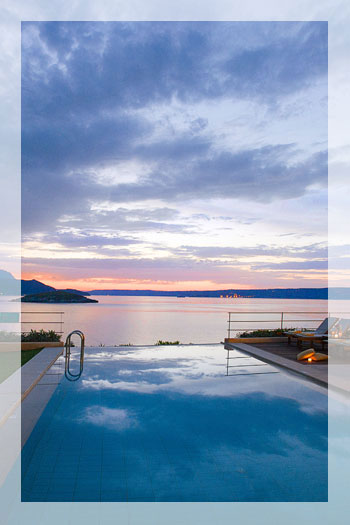 3 Seafront Luxury Villas in Almyrida, Crete