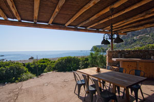 Das Strandhaus mit Pool im Westen Kretas