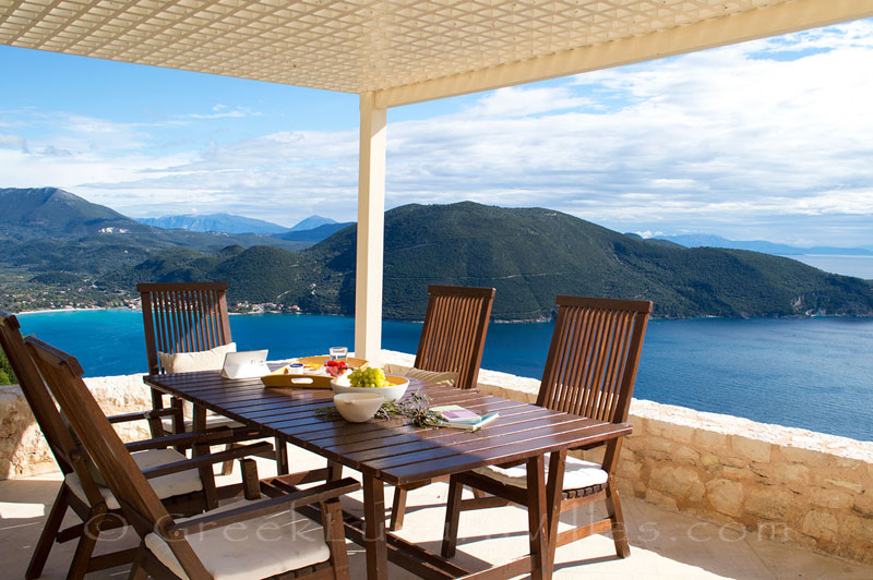 A luxurious villa with seaview in Lefkas
