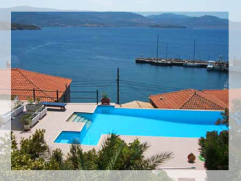 Luxuriöses Ferienhaus mit Pool auf Lesbos