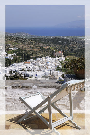 Traditional Villa on Paros with Pool and Panoramic View