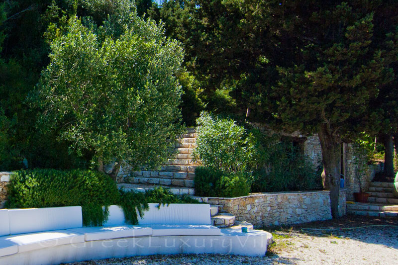 A beachfront villa in Paxos where one can relax by the sea