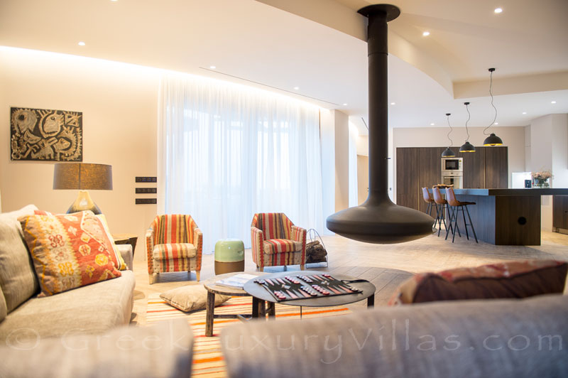 Zeitgemäße Villa von hohem Standard und schöner Lounge in  Costa Navarino Pylos