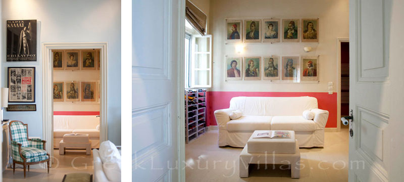 A bedroom in an exquisite traditional villa in Sifnos