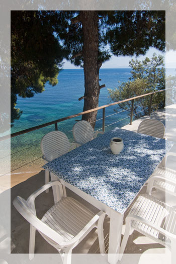 A Beachfront Cottage in Prime Location on Skiathos, Greece