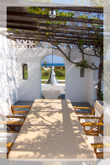 Traditionelles Ferienhaus auf Skyros