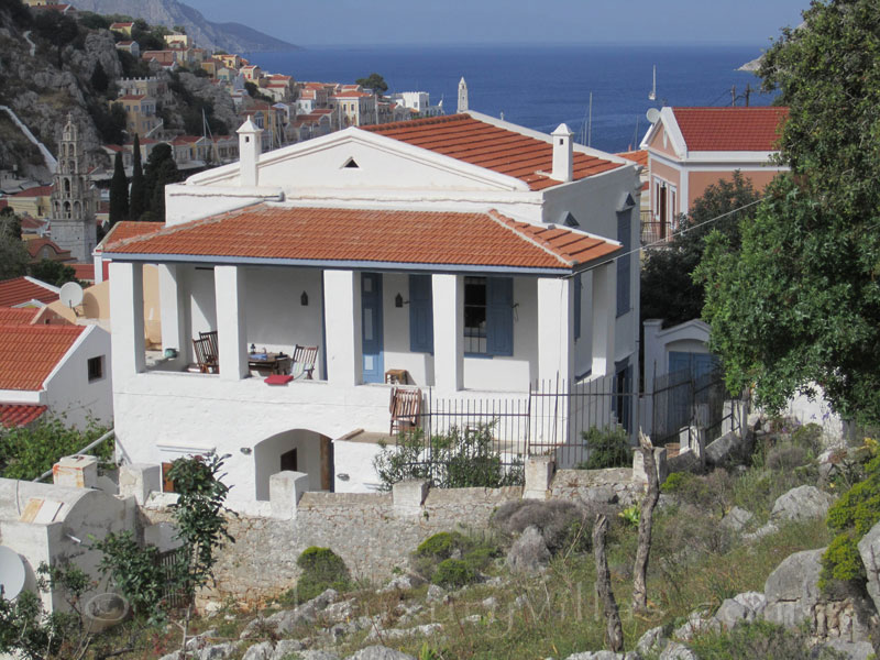 Traditional villa in exclusive location on Symi, Dodecanese