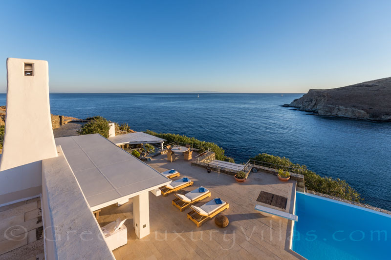 Luxusvilla am Meer in Syros, Griechenland