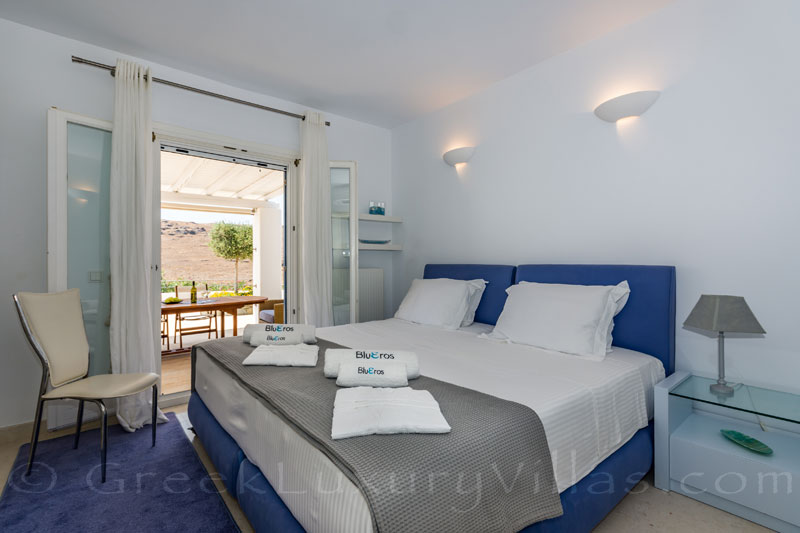 Luxusvilla mit Doppelbett Syros Griechenland