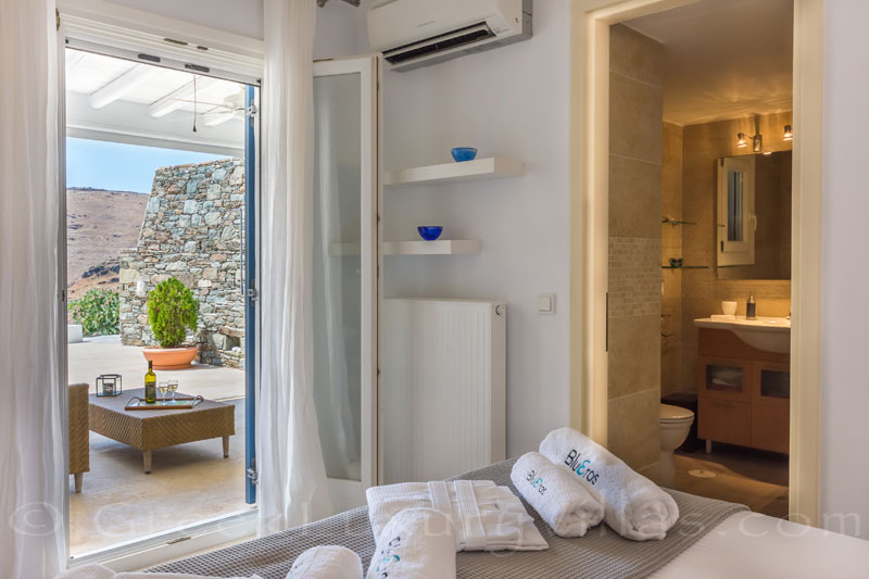 Meerblick Doppelzimmer Luxusvilla Syros Griechenland