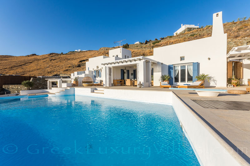 Luxusvilla am Meer mit Pool Syros Griechenland