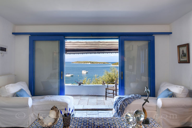 seafront villa with private chef butler main house master suite sea view