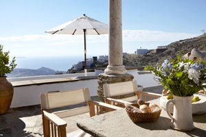 Traditionelles Haus auf Tinos