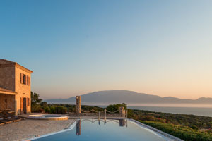 Eine Villa auf Zakynthos mit atemberaubendem Meerblick